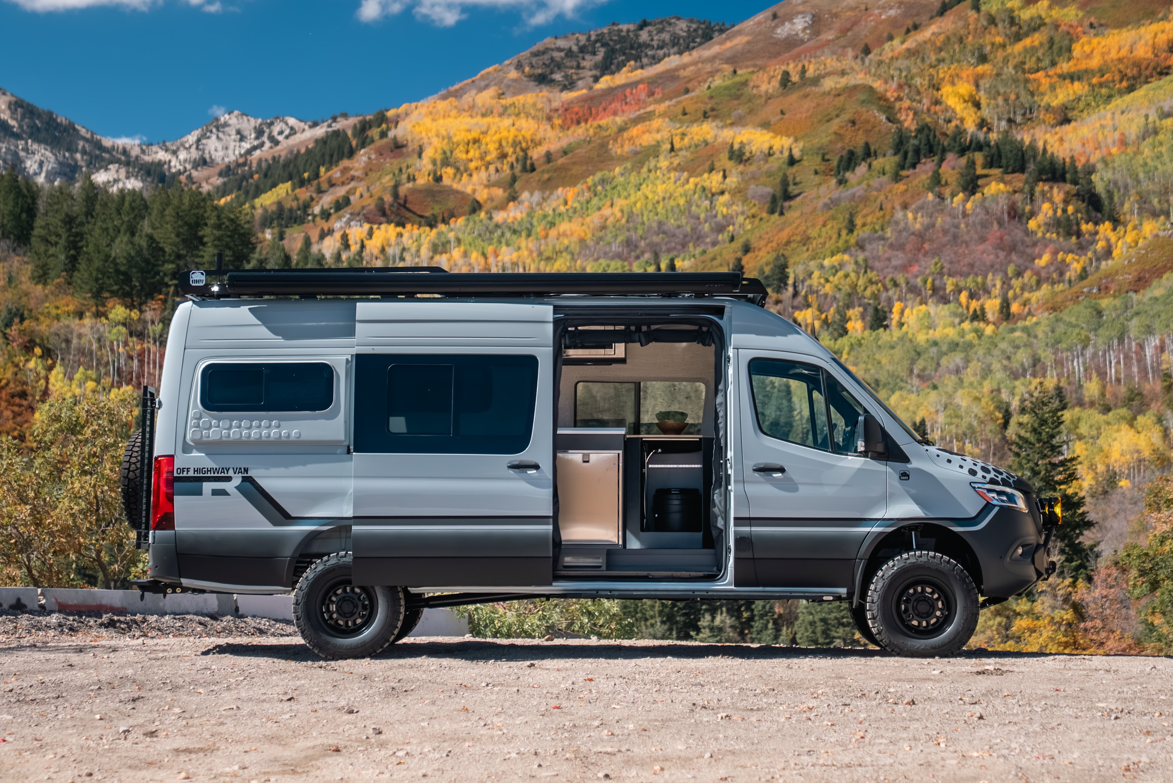2026 Off Highway Van Doc Holliday 170 Offroad Off-Grid Mercedes Sprinter Camper Van Exterior (27) (1)