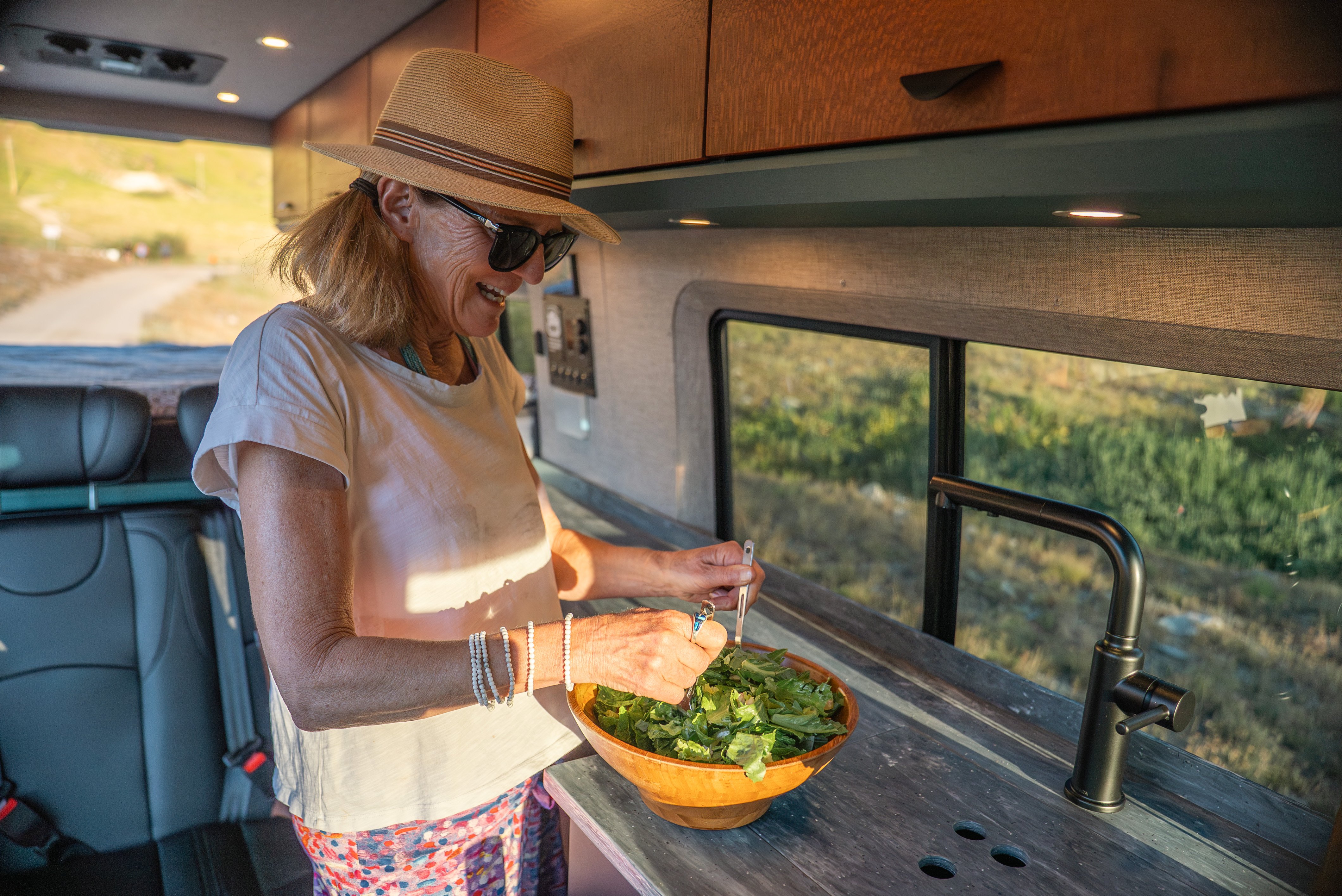 2026 Off Highway Van Doc Holliday Offroad Off-Grid Mercedes Sprinter Camper Van Kitchen (2)